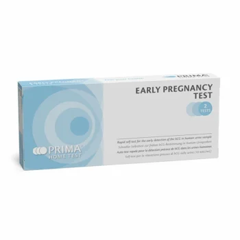 Selbsttest zur frühen Erkennung einer Schwangerschaft durch Nachweis des hCG-Hormons im Urin – hohe Empfindlichkeit (10 mIU/mL) für zuverlässige Ergebnisse bereits vor Ausbleiben der Periode.