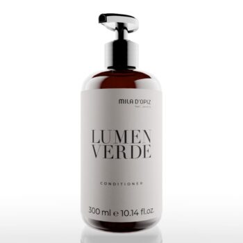 MILA D'OPIZ Lumen Verde Conditioner in brauner Pumpflasche, 300 ml Haarspülung