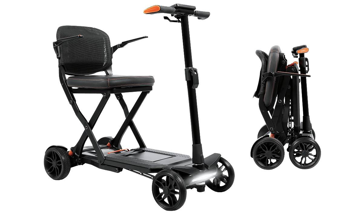 Frontansicht des Elektromobils PIKOULTRA