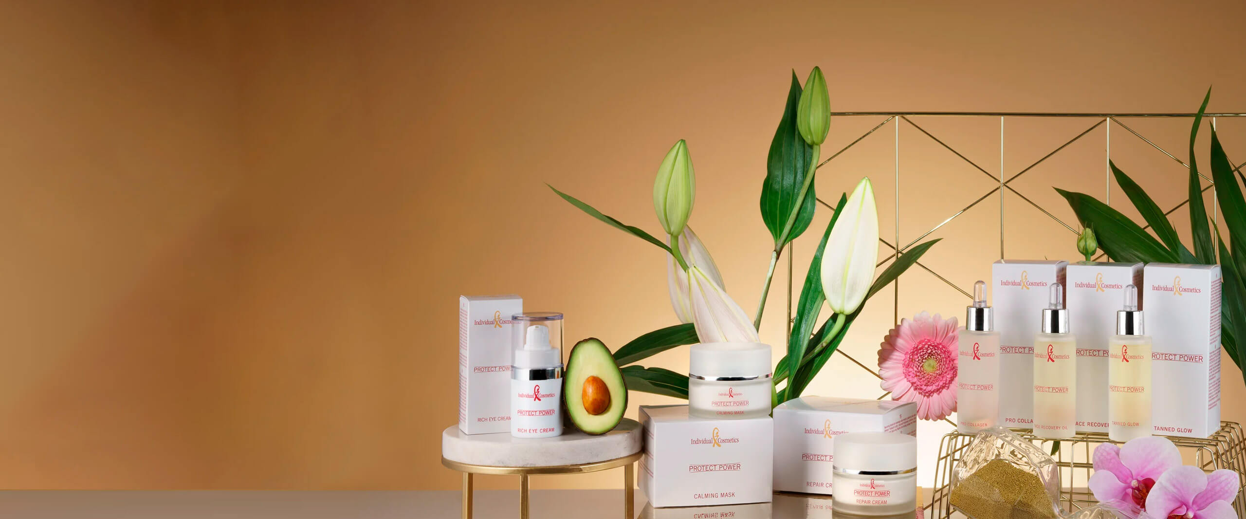 Individual Cosmetics Hautpflegeprodukte – professionelle Wirkstoffkosmetik für individuelle Hautbedürfnisse.