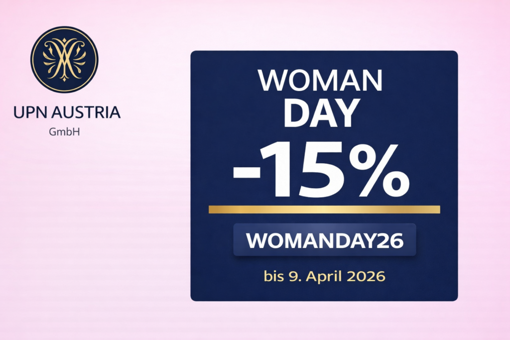 UPN Austria Woman Day -15% Aktion mit Gutscheincode womanday2026